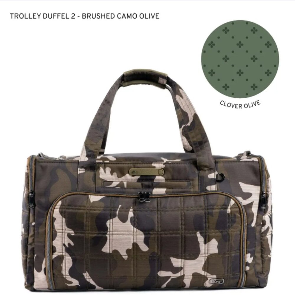 Brand New Lug Trolley Duffel 2 Oversized Travel Bag - Picture 1 of 5
